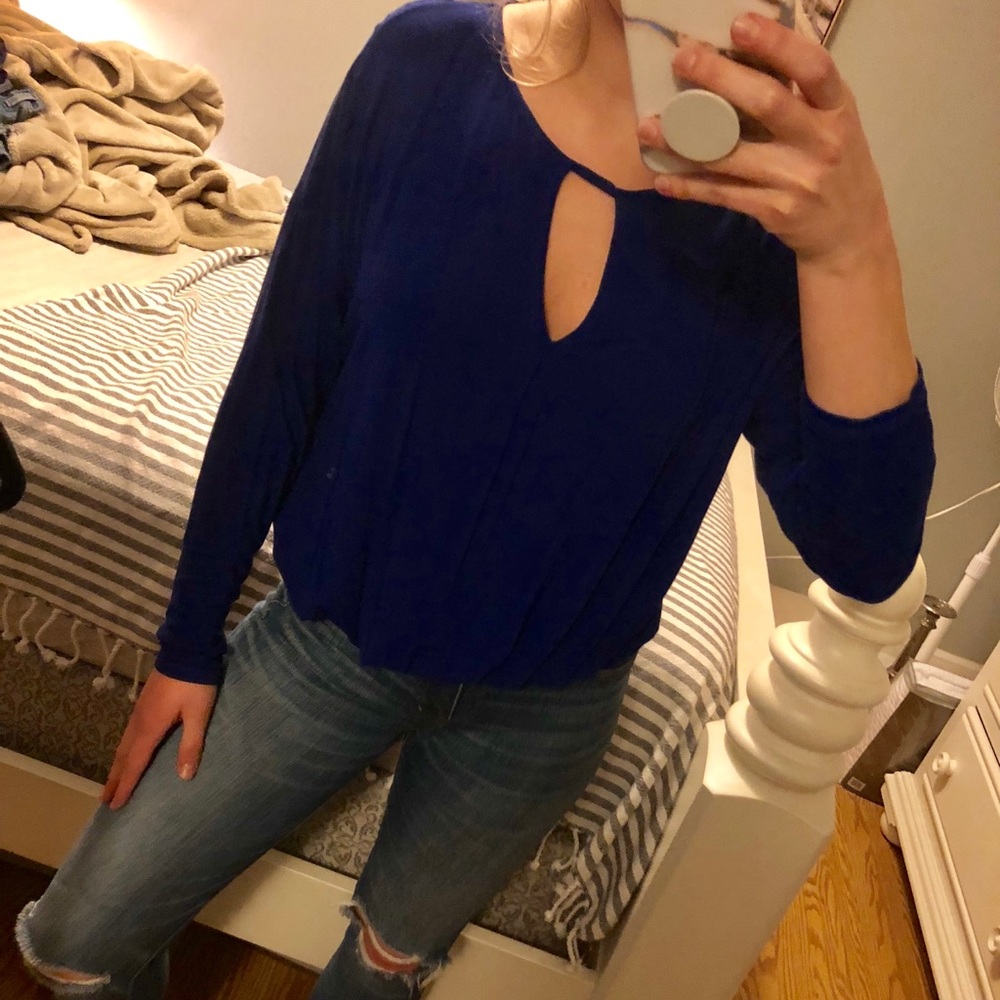 Michael Stars Cutout Top